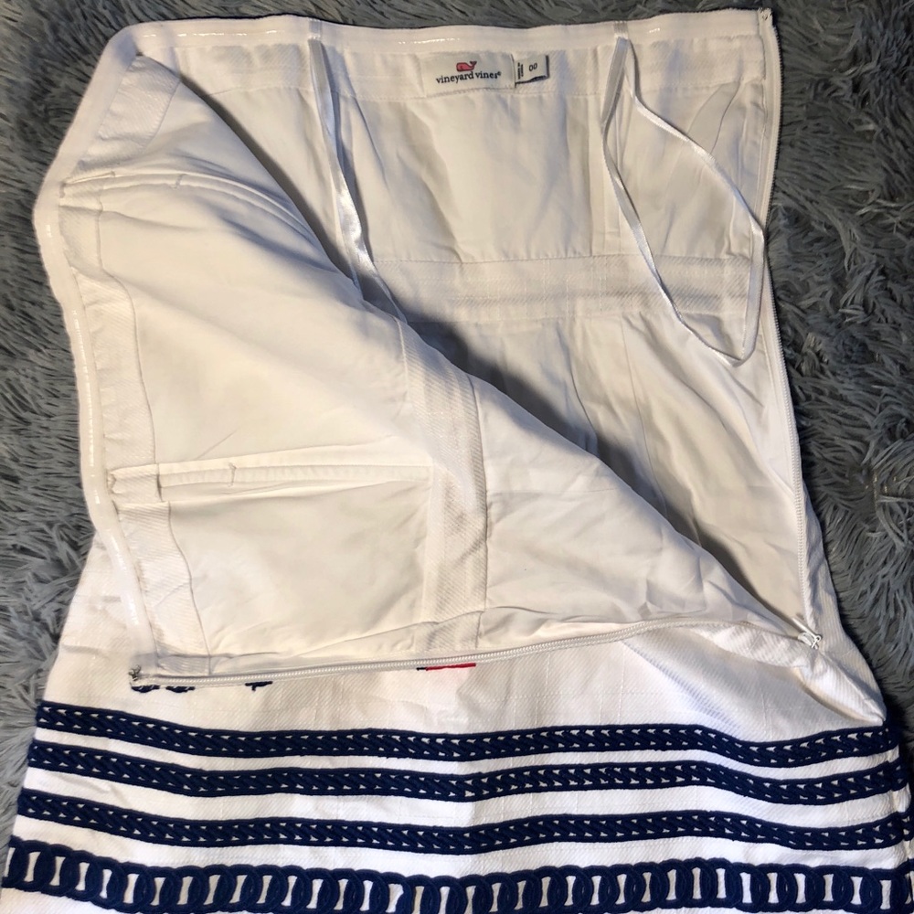 XS - Vineyard Vines Americana Strapless Dress - Picture 3 of 6